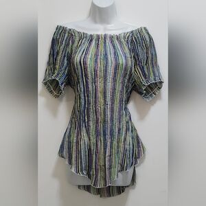 CATO WOMEN'S FLUTTER TOP